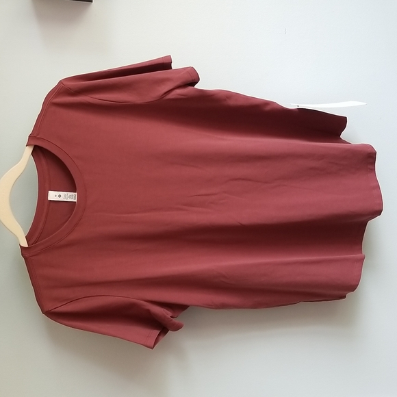 lululemon athletica Tops - Lululemon Love Crew tee size 10 Smoky Red NWT!